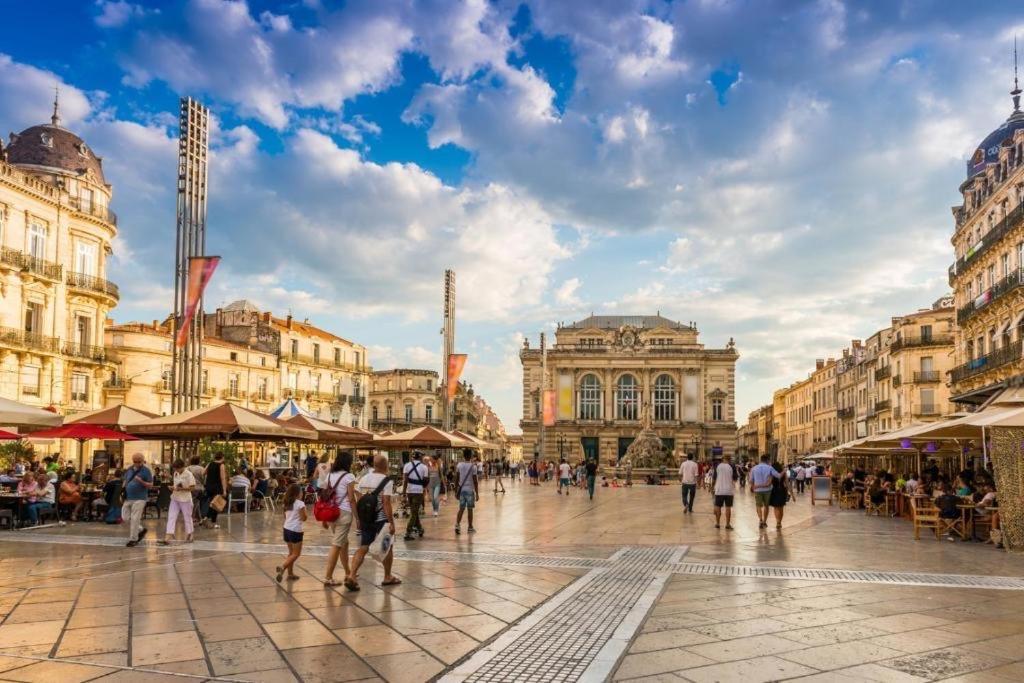 Magnifique T3 Quartier Pres D'Arenes Tram Au Pied De L'Immeuble Apartment Montpellier Exterior foto